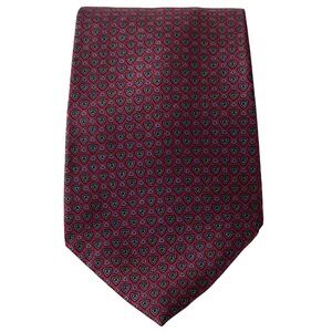Burberrys of London Multicolor Silk‎ Geometric Pattern Necktie - OS